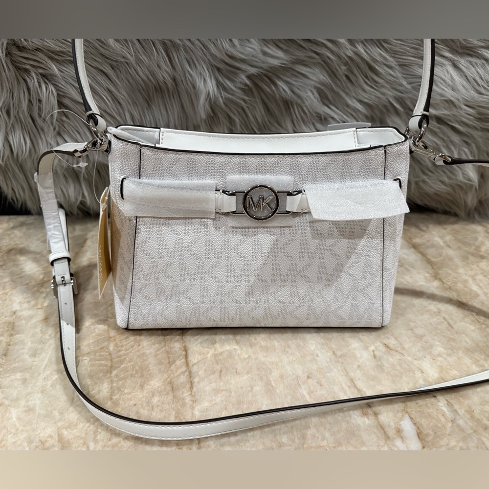 MICHAEL MICHAEL KORS ANGELINA 38S4SAQM5B OPT/ALLUM SM CONV MSGR